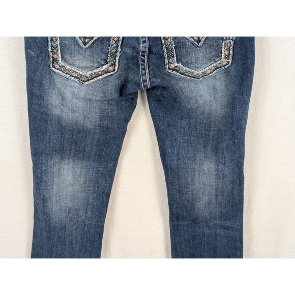 Miss Me Signature Cuffed Capri JP7189P Women's Size 25 - Picture 11 of 16